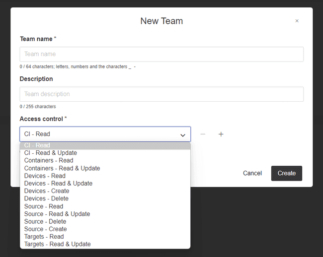 FoundriesFactory Team roles and permissions FoundriesFactory Team roles and permissions