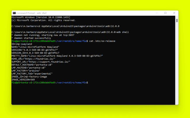 Get OS Release Get OS release