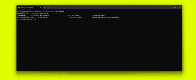 SSH Services Availability Discovery SSH Services Availability Discovery