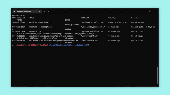 Multi-Protocol Gateway Active Docker Image