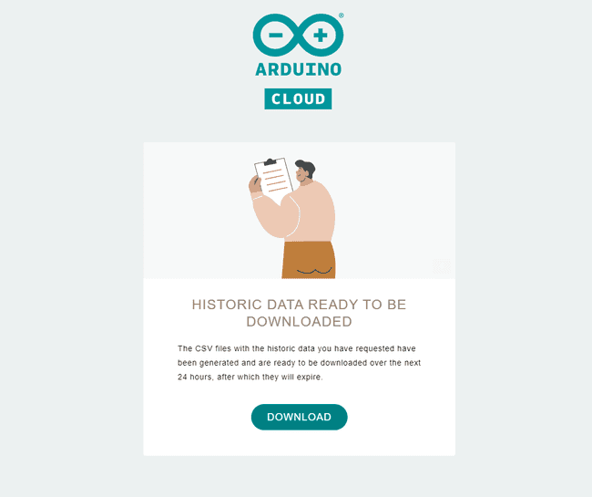 Link to download your data Link to download your data