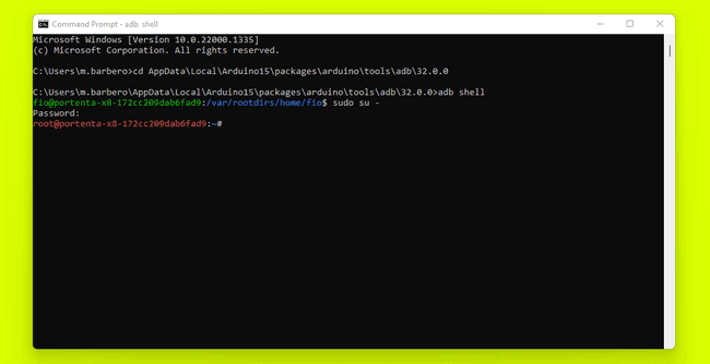 ADB shell with admin access ADB shell with admin access