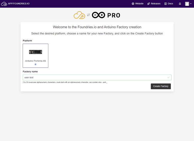 FoundriesFactory name FoundriesFactory name
