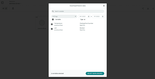 Exporte your data Export your data